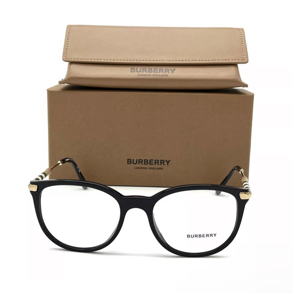 BURBERRY BE2255QF 3001 Black / Demo Lens 53 Eyeglasses - Picture 2 of 5